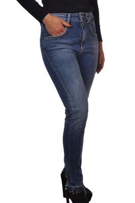 Dondup Damen Jeans schmales Bein Denim 