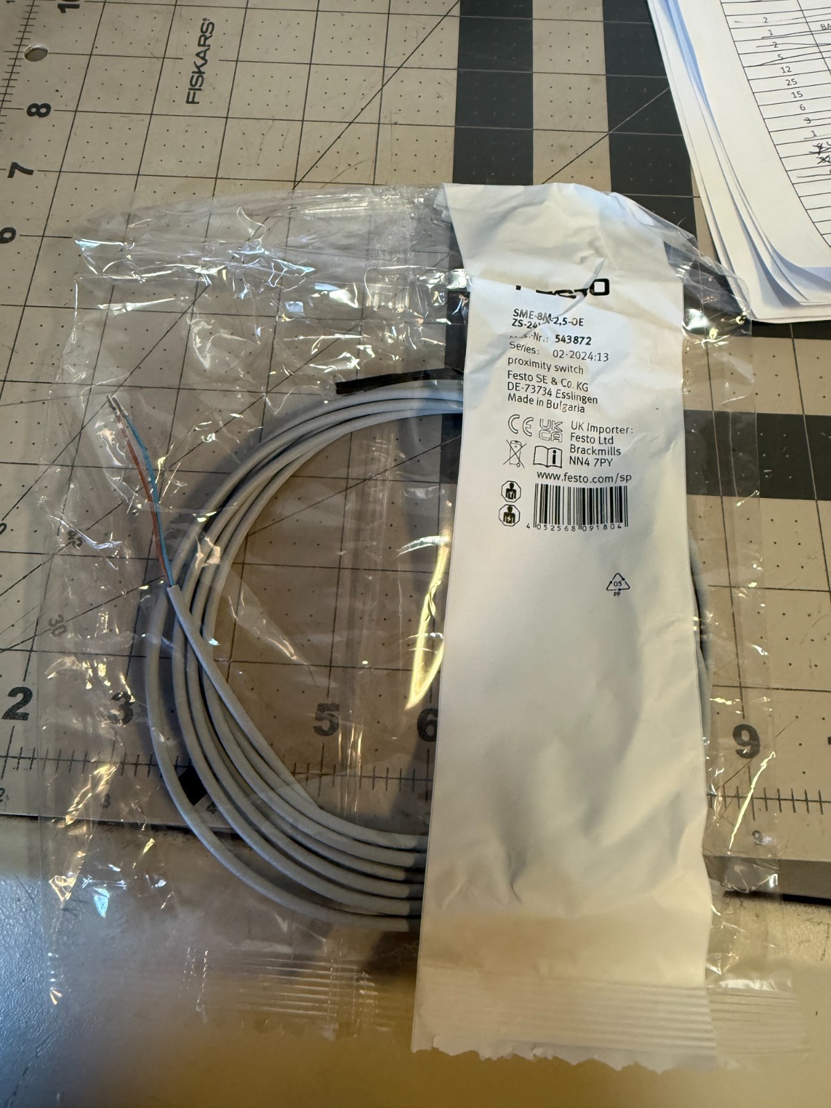 FESTO SME-8M-ZS-24V-K-2,5-OE / SME8MZS24VK25OE new