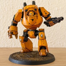 Warhammer 30k Imperial Fists - Painted Contemptor Dreadnought - Item 417-12