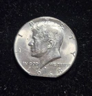 1968-D Kennedy Half Dollar Clipped Planchet Mint Error 40% Silver (Z-0993)