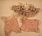 CABBAGE PATCH KIDS Vintage Wardrobe Outfit Clothes Lot of 3 Coleco items Preemie
