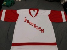 Warrior Brooklyn Ice Hockey Jerseys White Red...