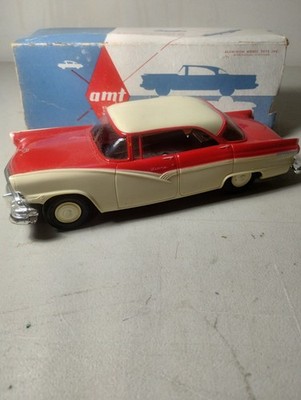 Vintage AMT 1955 Crown Victoria Two-Tone Promo Friction Model Car 1:25