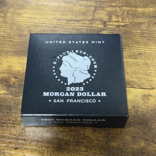 2023-S Proof Morgan Dollar W/Box & COA ***RARE ORIGINAL COIN***