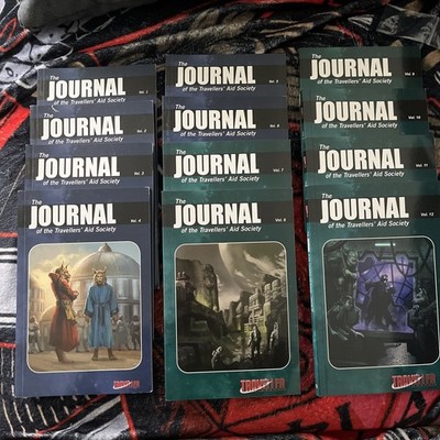 The Journal of The Travellers Aid Society Vol 1-12 Mongoose Publishing