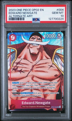 Edward.Newgate (Alternate Art) graded PSA 10 for sale on eBay