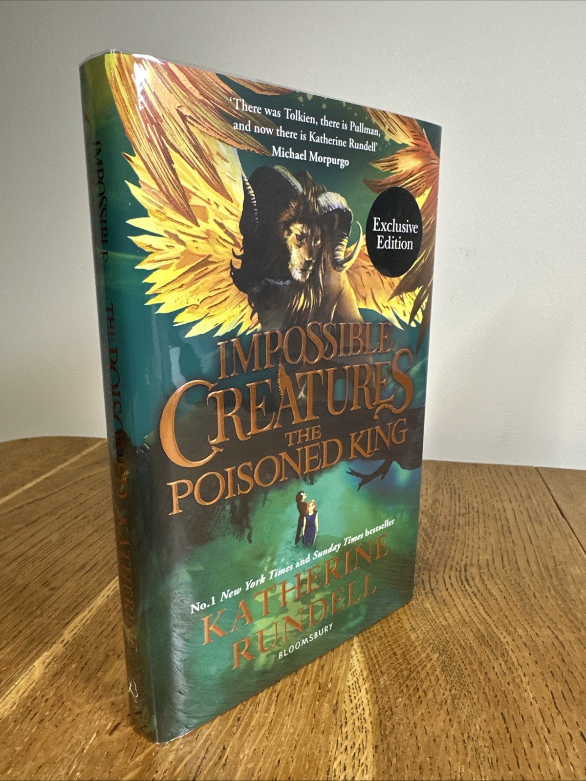 Impossible Creatures The Poisoned King Katherine Rundell SIGNED DATED UK 1/1 HB