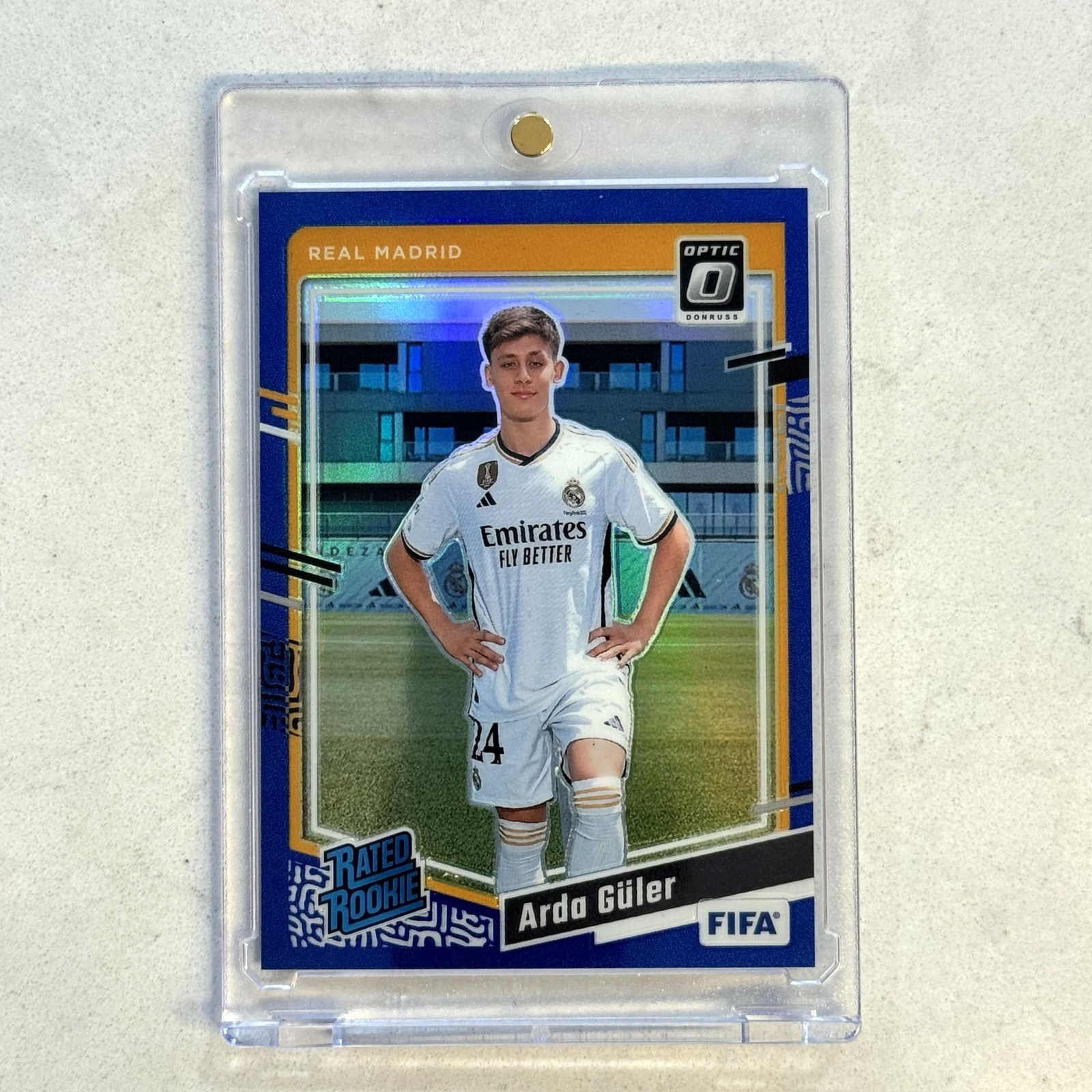2023 Donruss FIFA #184 Arda Guler Rated Rookie Optic Blue /99