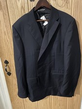 CANALI L 13290/37 Dark Navy CLASSIC WOOL SUIT JACKET BLAZER sz 42us/52 Italian.