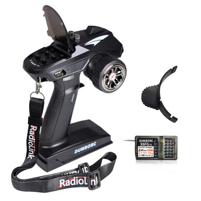 DUMBORC X6 2.4GHz 6CH RC Radio Transmitter and Receiver X6FG(Built-in Gyro) w...