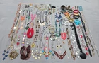 8lb VINTAGE TO NOW ESTATE SALE COSTUME JEWELRY LOT COLLECTED OVER YEARS #20