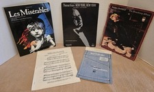 Assorted Broadway Sheet Music and Songbooks - Lot of 5