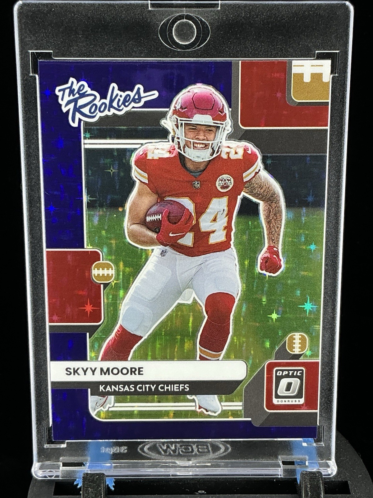 Skyy Moore Panini Donruss Optic the Rookies #TR16 Purple Stars