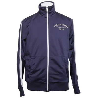 ESPRIT, Trainingsjacke, Herren, Größe: L, Blau, Elasthan/Polyester #LB0