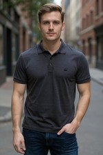 Banana Republic Men's Polo Shirt, Black, Medium NWOT