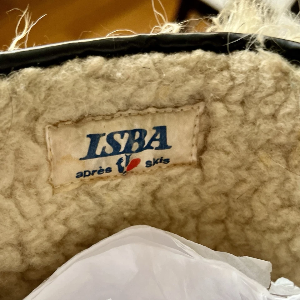 Vintage 1960’s Isba Faux Fur Winter/Ski Boots - Image 2 of 4