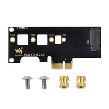 CM4 PCIe to M.2 Adapter Card Upgrade Hard Drive for NVME M.2 SSD With LED Light