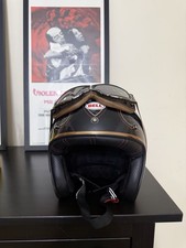 Motorcycle Helmet and Goggles Bell 57/58