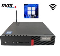 LENOVO THINKSTATION P320 TINY, I7-7700T, 8GB, 256GB SSD, P600 QUAD DISPLAY WI...