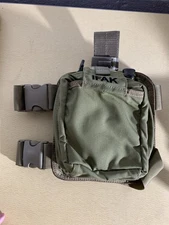 SO TECH Medic USGI Pouch Bag 1st Aid Medical Trauma Molle Drop Leg  green tone