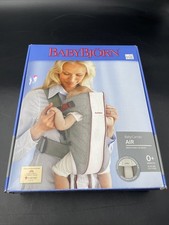 Baby BJORN Original One Air Mesh Baby Carrier Gray And White  