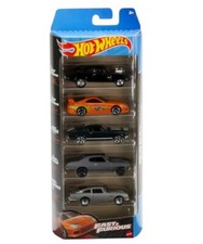 HOT WHEELS FAST AND FURIOUS 5 PACK Supra Charger NEW MINT FREE SHIPPING  
