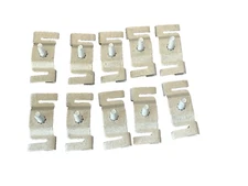 LOT OF 10 NVENT CADDY 2G9 TRACK LIGHTING CLIP 8-32 X 7/16" STUDv- NUT INCLUDED