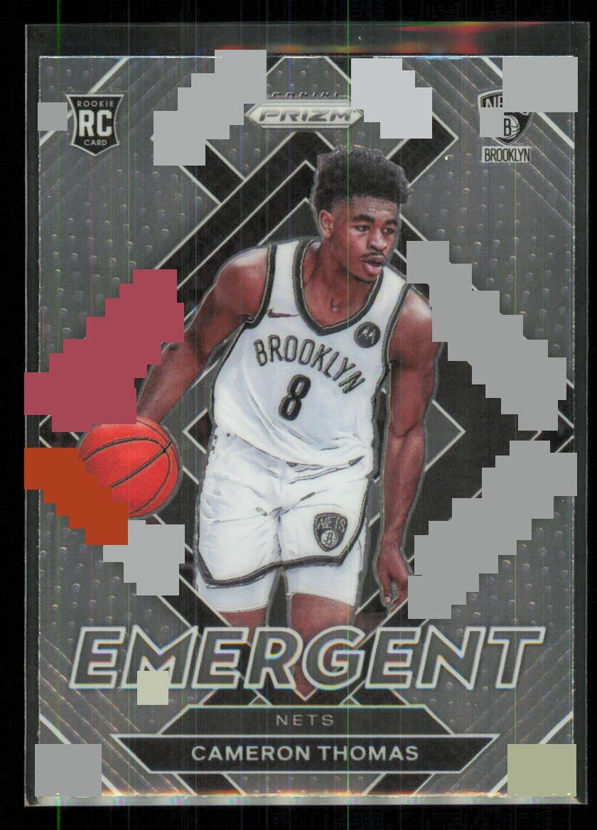 2021-22 Panini Prizm - Emergent #4 Cameron Thomas (RC