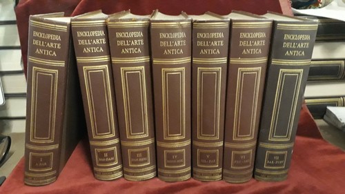 ENCICLOPEDIA ARTE ANTICA CLASSICA e ORIENTALE - 7 volumi - TRECCANI  1958/1966 | eBay