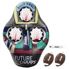 Inflatable Kids Football Target Toss Throwing Game Indoor Outdoors Sports