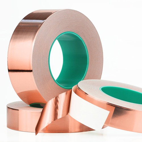 Double Sided Copper Foil Tape 10M x50mm EMI Shielding Conductive Adhesive Tapes - Picture 10 of 10
