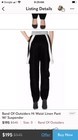 Band Of Outsiders Hi Waist Linen Pant W/ Suspender Size 3 Nwt — photo 4