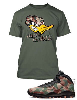 Air Jordan 10 Duck Camo Shoe Pro Club 