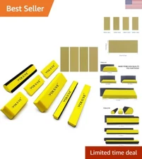 Hand Sanding Block Set of 7, Rectangle Sanding Blocks Auto Body with 20Pcs Ho...