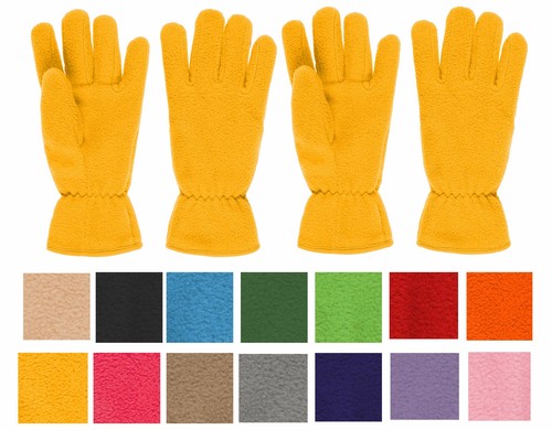 2 Pack Kids Winter Gloves Warm Fleece Gloves for Boys or Girls - Picture 60 of 60