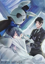 Black Butler (Kuroshitsuji) Poster Illustration by Yana Taboso Black Label