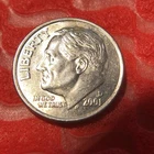 2001 (D)  US Roosevelt Dime "FREE SHIPPING"
