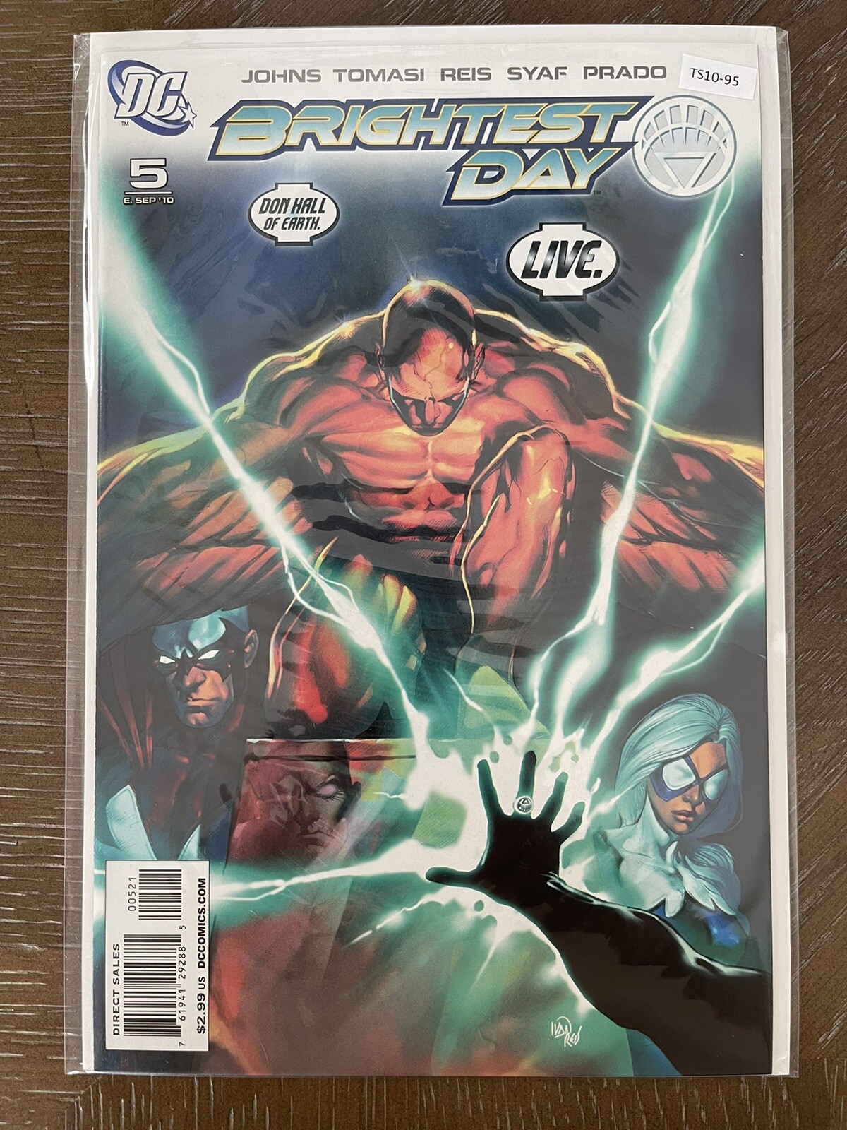 BRIGHTEST DAY #5 DC COMICS VARIANT HIGH GRADE 9.8 TS10-95 | eBay