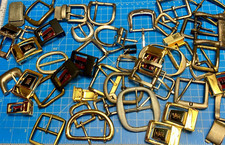 HUGE 3.25 Pounds of Vintage Belt buckles - Lot, Grab Bag - Resale Gifts