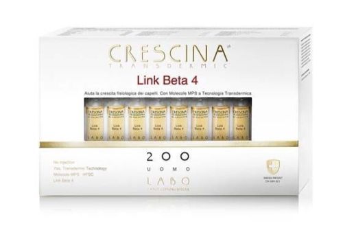 Crescina Transdermic Link Beta-4 200 Uomo 40 Fiale | Labo Ricrescita