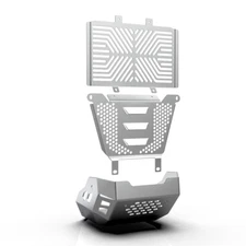 FOR CFMOTO 450MT Ibex 450 Motorcycle Radiator & Engine And Sump Guard Set NEW 