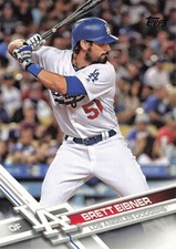 2017 Topps Update #US298 Brett Eibner Los Angeles Dodgers