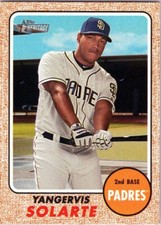 2017 Topps Heritage #541 Yangervis Solarte San Diego Padres