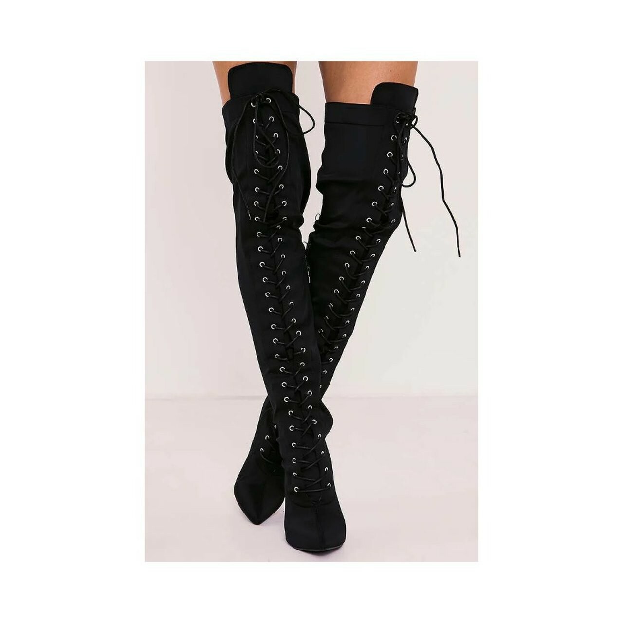 Knee Heeled Boots 
