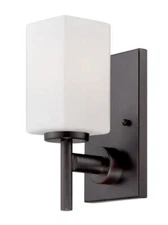 Designers Fountain 6731-BBR Wall Sconce-Biscayne Bronze Finish BRAND NEW