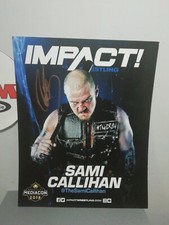 TNA Impact Wrestling - Sami Callihan - Autographed 8 x 10 - Promo - AEW WWE WCW