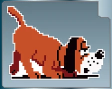 MR. PEEPERS Sniffing Vinyl Decal Car Truck Sticker Duck Hunt Dog Sprite Decal