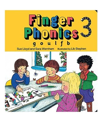 Finger Phonics book 3: in Precursive Letters (British English edition), Sara Wer