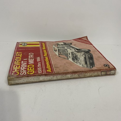 Haynes Repair Manual Chevrolet Sprint & Geo Metro 1985-1994 24075 Book Guide - Bild 9 von 12