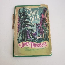 The White Deer 1945 Book James Thurber HC DJ 1st Edition 1st Printing Vintage